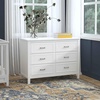 image:imageDavinci Charlie 6Drawer Baby Dresser  Wooden Double Chest of Drawers for Kids Boys and Girls  MultiPurpose Storage Dresser for Bedroom Nursery Living Room amp Hallway Easy to Assemble  EbonyWhite