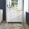 image:imageDavinci Charlie 6Drawer Baby Dresser  Wooden Double Chest of Drawers for Kids Boys and Girls  MultiPurpose Storage Dresser for Bedroom Nursery Living Room amp Hallway Easy to Assemble  EbonyWhite