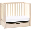 image:imageCarters by daVinci Colby 4in1 Mini Crib w Storage Washed NaturalWashed Natural