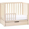 image:imageCarters by daVinci Colby 4in1 Mini Crib w Storage Washed NaturalWashed Natural