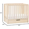 image:imageCarters by daVinci Colby 4in1 Mini Crib w Storage Washed NaturalWashed Natural