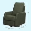 image:imageDaVinci Lucas Pillowback Swivel Glider Nursery Cozy Olive BoucleCozy Olive Boucle
