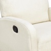 image:imagedaVinci Calder Swivel Recliner in Frost Grey Greenguard GoldVanilla