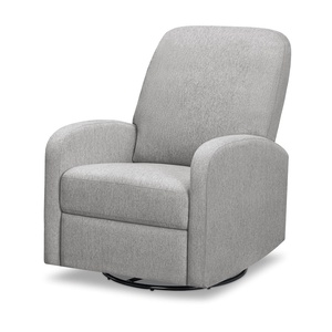 image:imagedaVinci Calder Swivel Recliner in Frost Grey Greenguard GoldFrost Grey