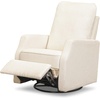 image:imageDaVinci Lucas Pillowback Swivel Glider Nursery Recliner Cozy Cream BoucleCozy Cream Boucle