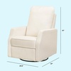image:imageDaVinci Lucas Pillowback Swivel Glider Nursery Recliner Cozy Cream BoucleCozy Cream Boucle